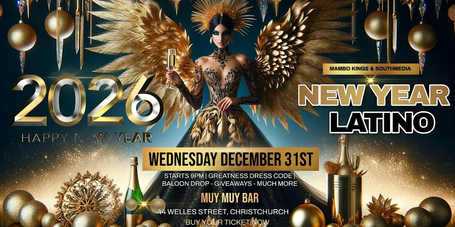 NEW YEAR’S EVE LATINO 2026