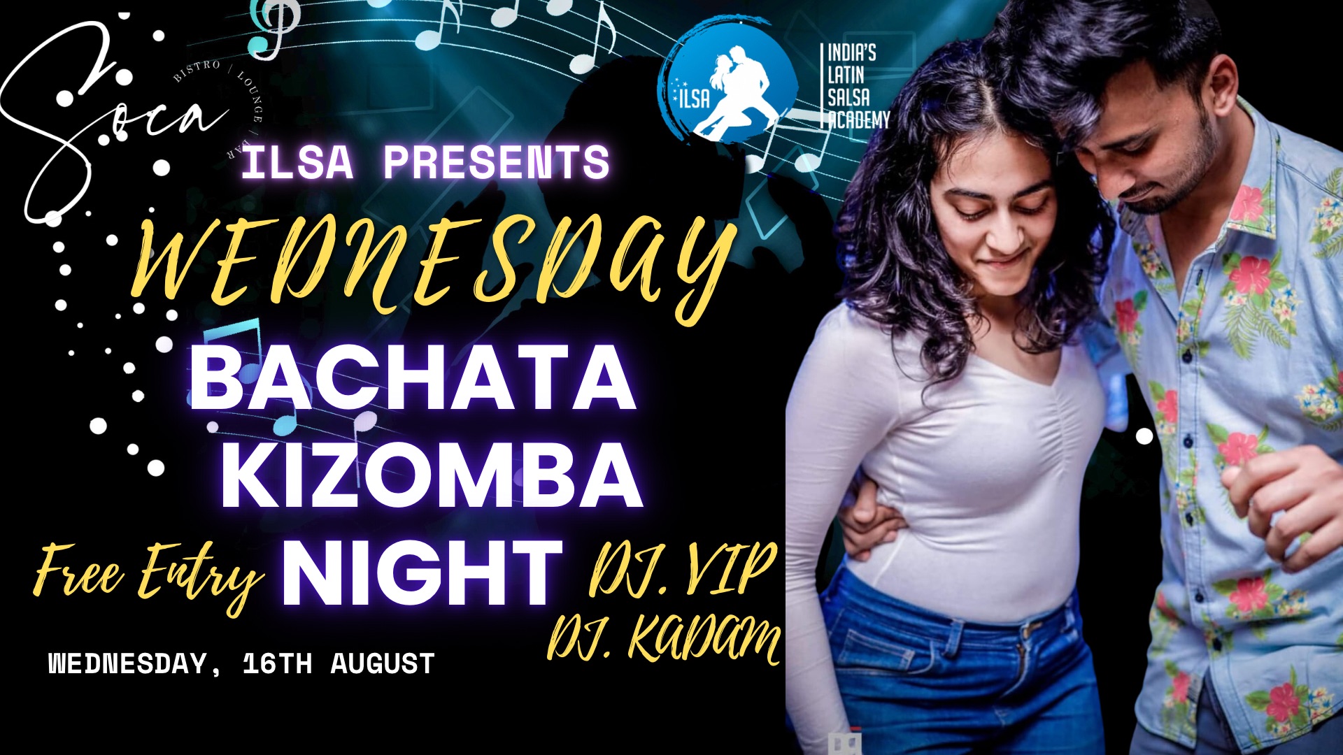 ILSA BACHATA & KIZOMBA NIGHT