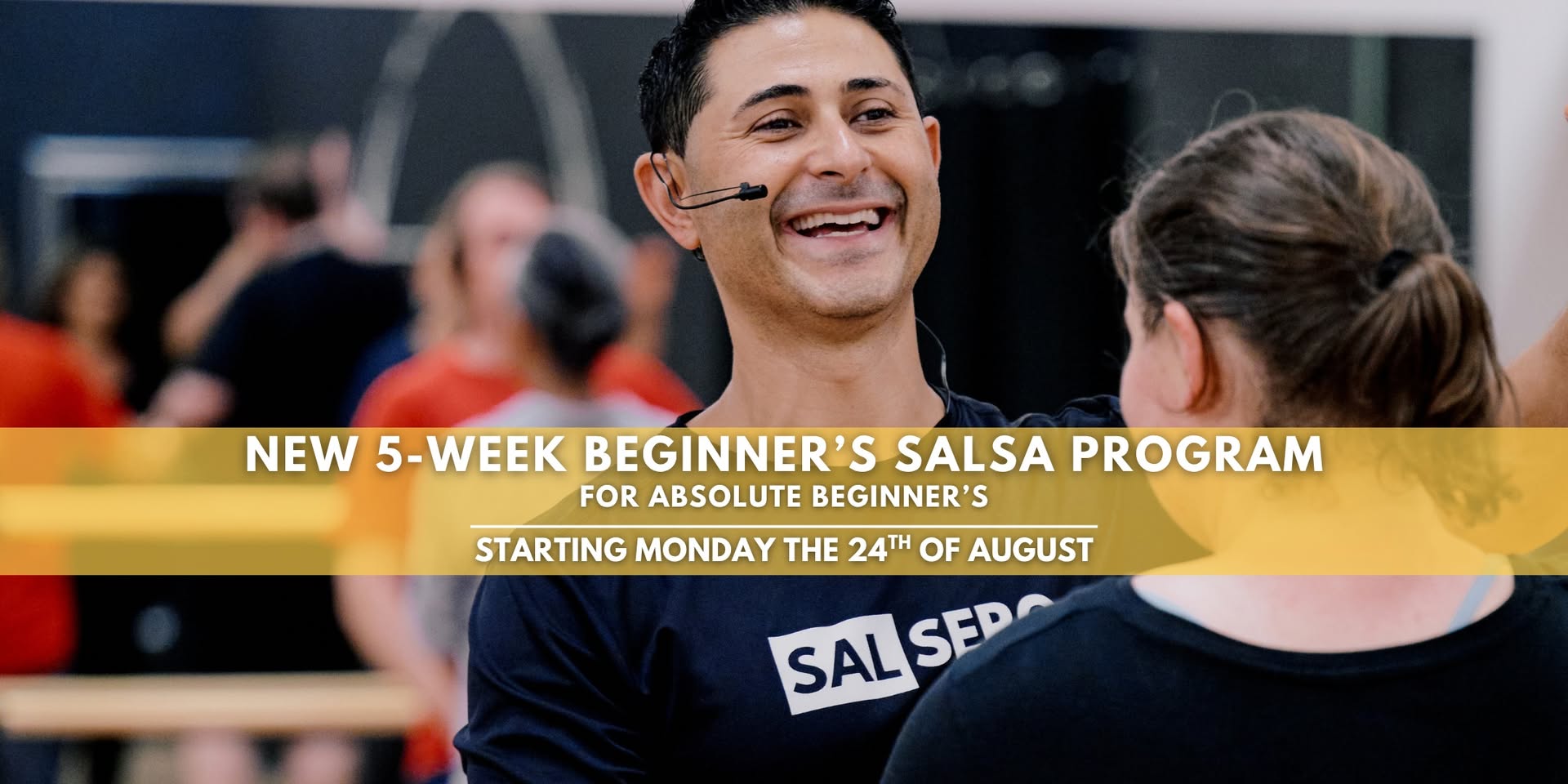 Intro to Salsa and Bachata 5-week Absolute Beginner's Program