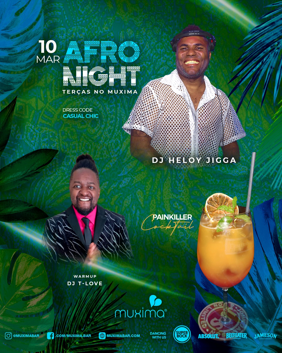 TERÇA • 10 MARÇO 👣 🌍 AFRO NIGHT EXPERIENCE 🔥 Só no Muxima