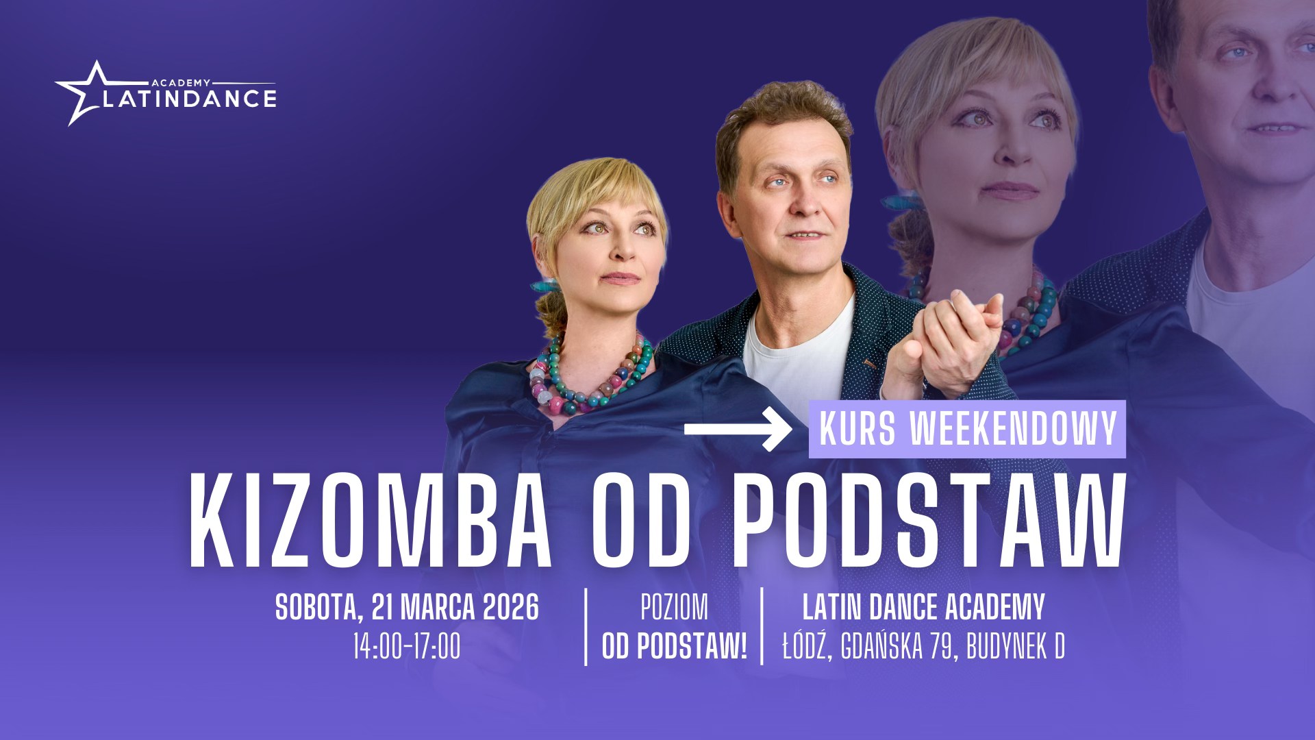 Kizomba Kurs Intensywny od podstaw w LDA! 30 maja '26