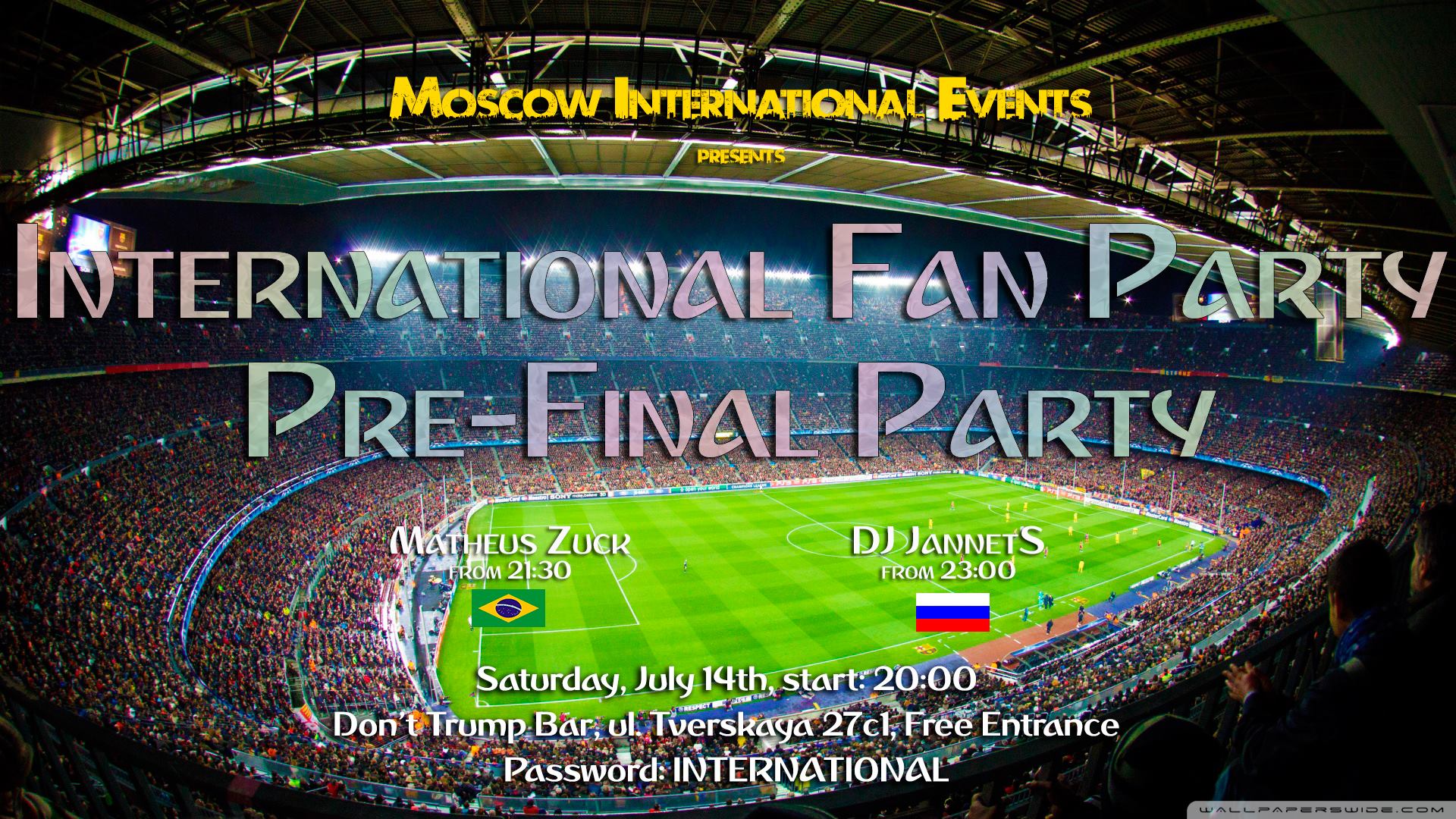 Pre-Final Party
