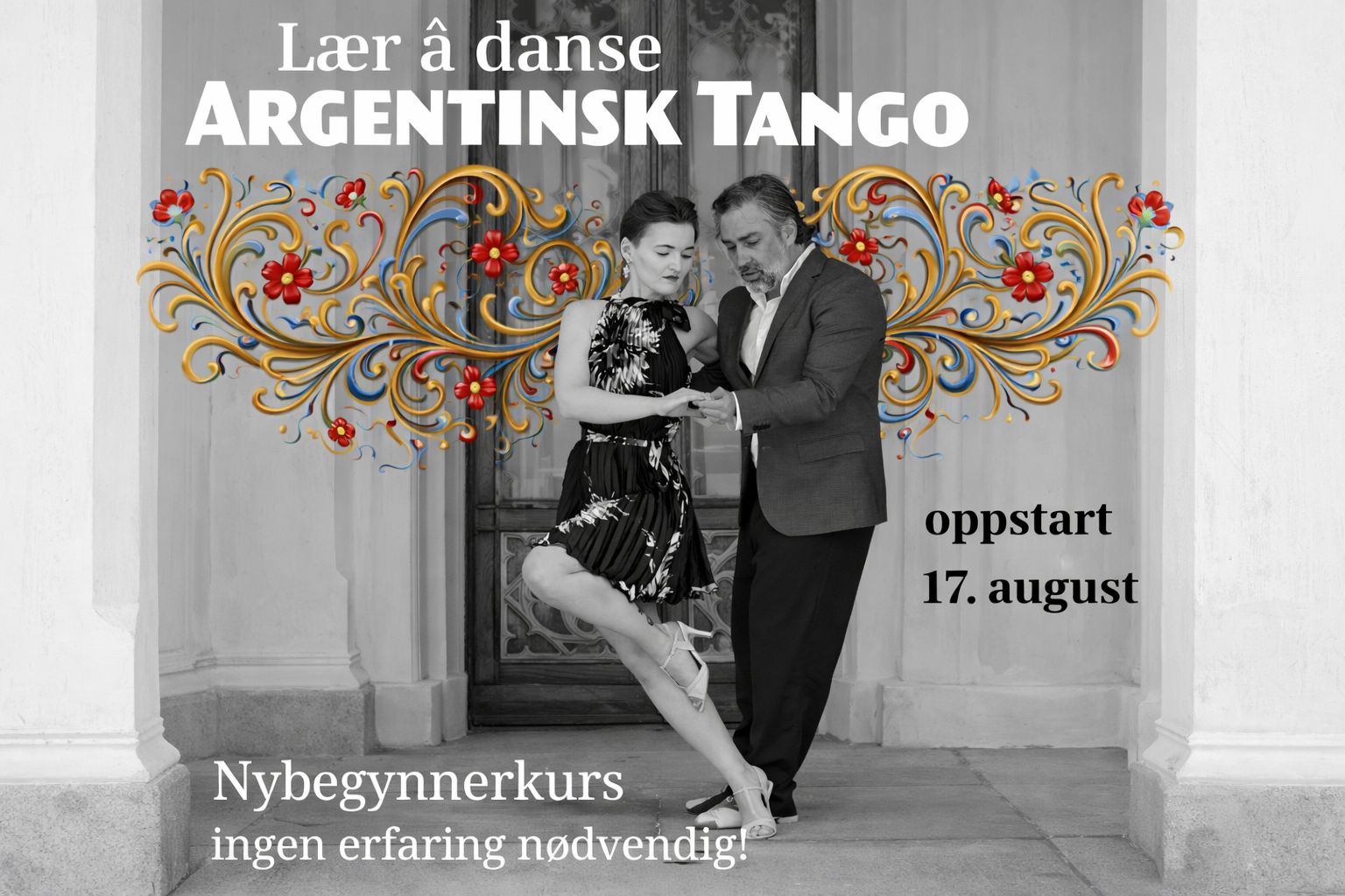 Nybegynnerkurs i Argentinsk Tango Oppstart 17. august