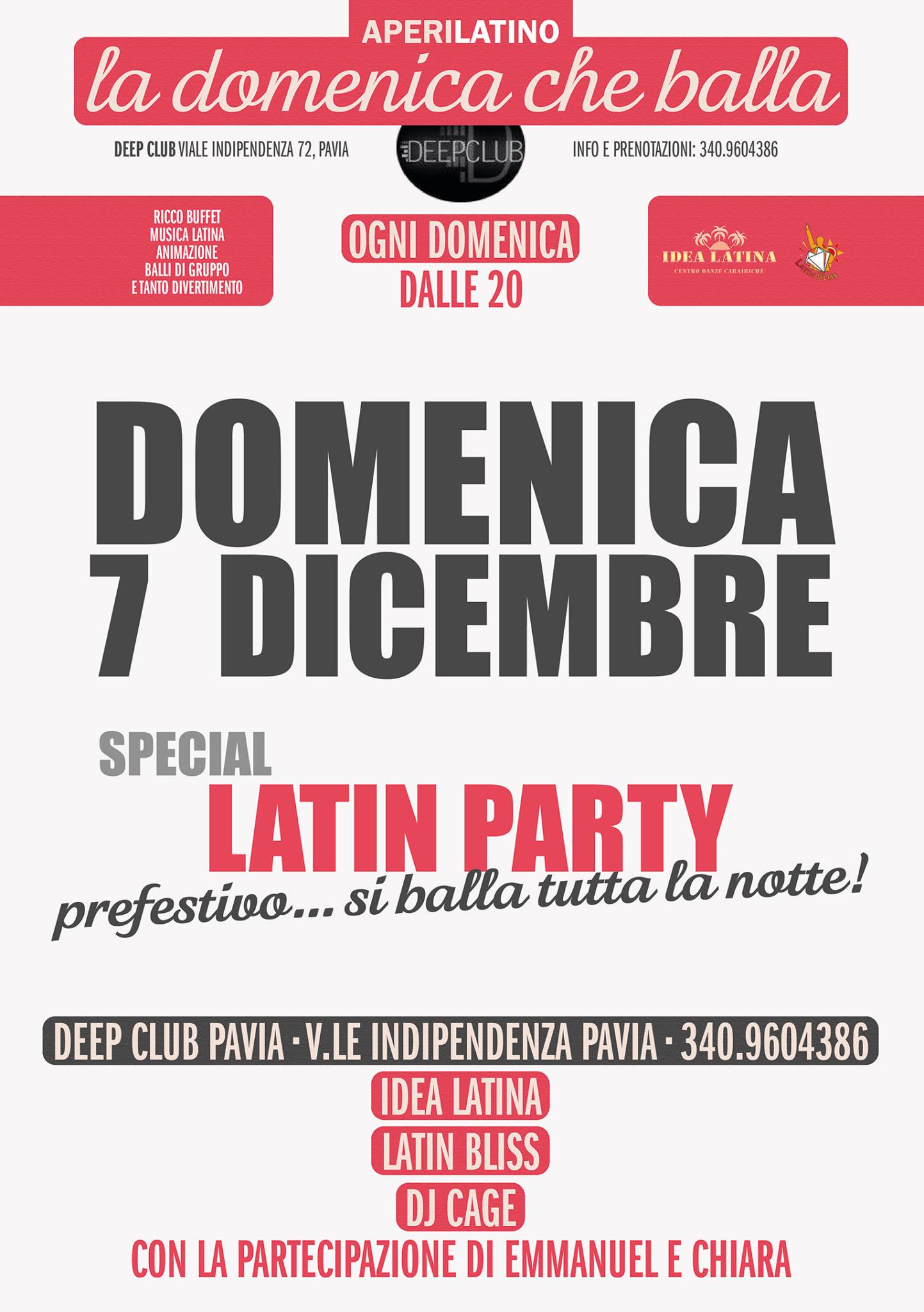 DOMENICA LATINA @ DEEPCLUB