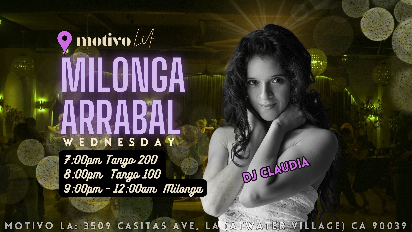 Milonga Arrabal - w DJ Claudia