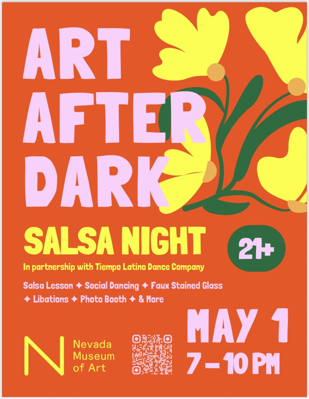 Roof Top Reno Salsa Dancing at the Museum!