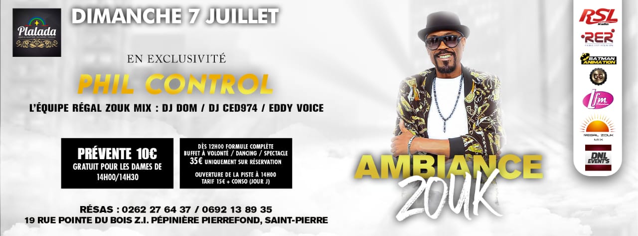 Ambiance Zouk - Dimanche 07 juillet
