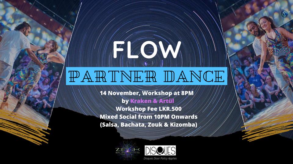 Artül+Kraken Flow Partner Dance Workshop at Disques
