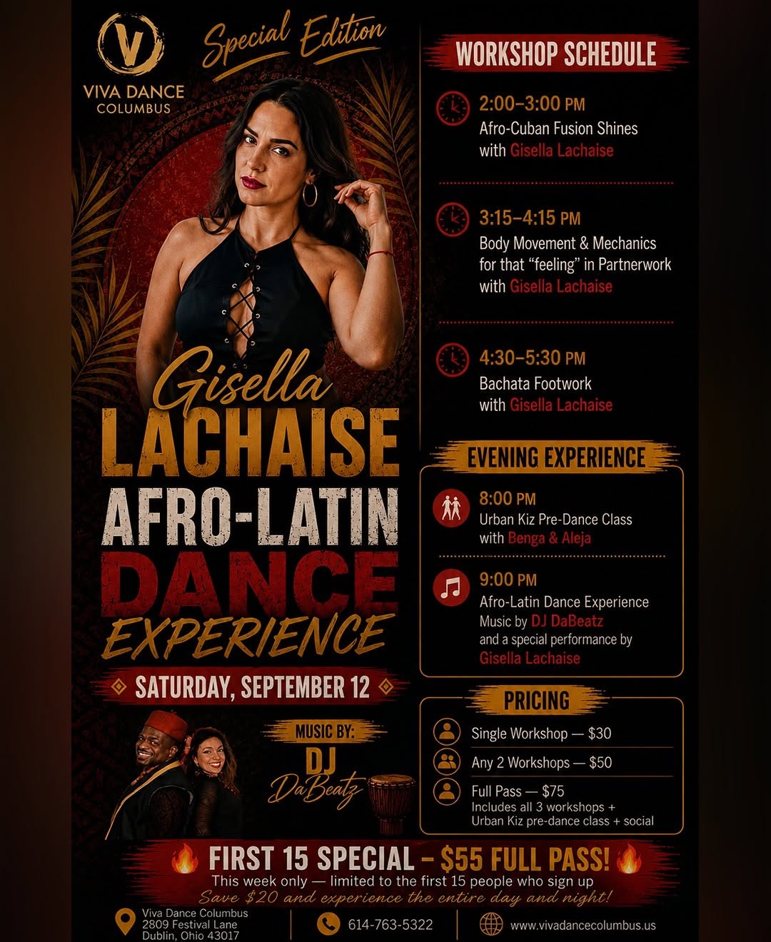 Afro-Latin Dance Experience - September