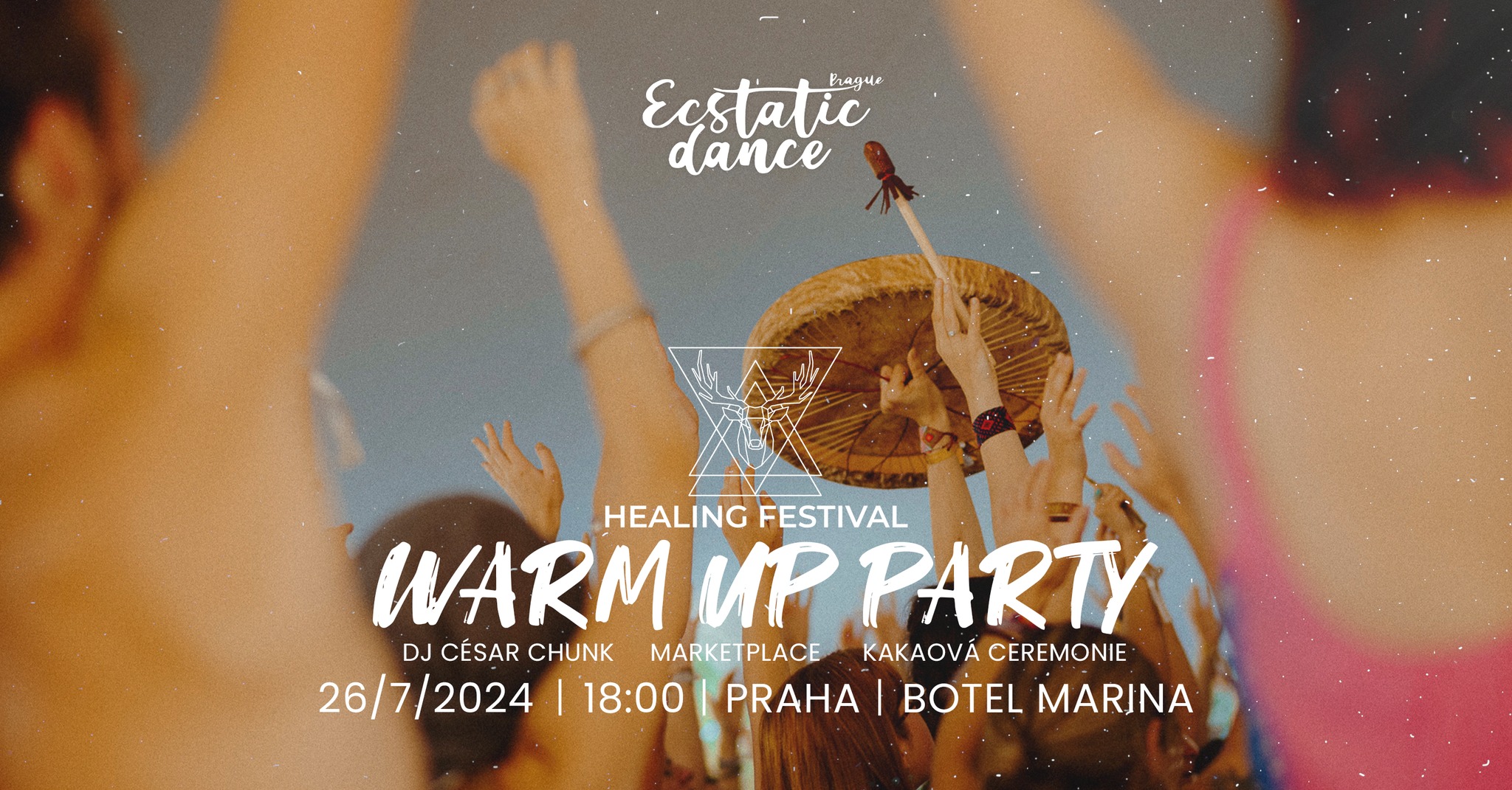 Healing festival warm-up party DJ César Chunk (Peru)