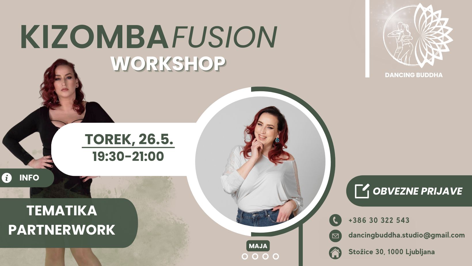 KIZOMBA FUSION WORKSHOP: PARTNERWORK