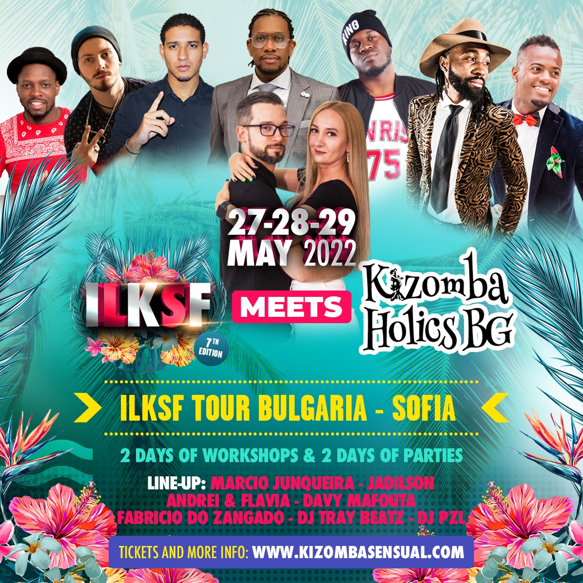 I Love Kizomba Sensual Festival Promo Tour 2022 Sofia