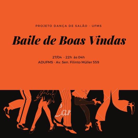 Baile de boas vindas - Dança de salão UFMS