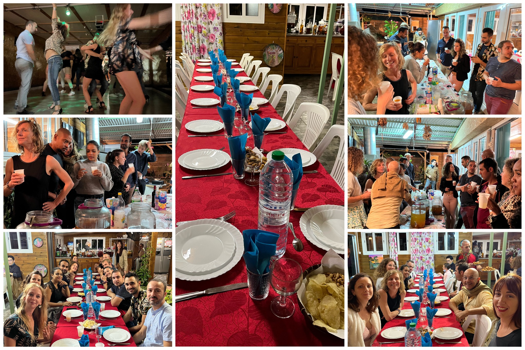 Repas de fin d'année Salsa Réunion