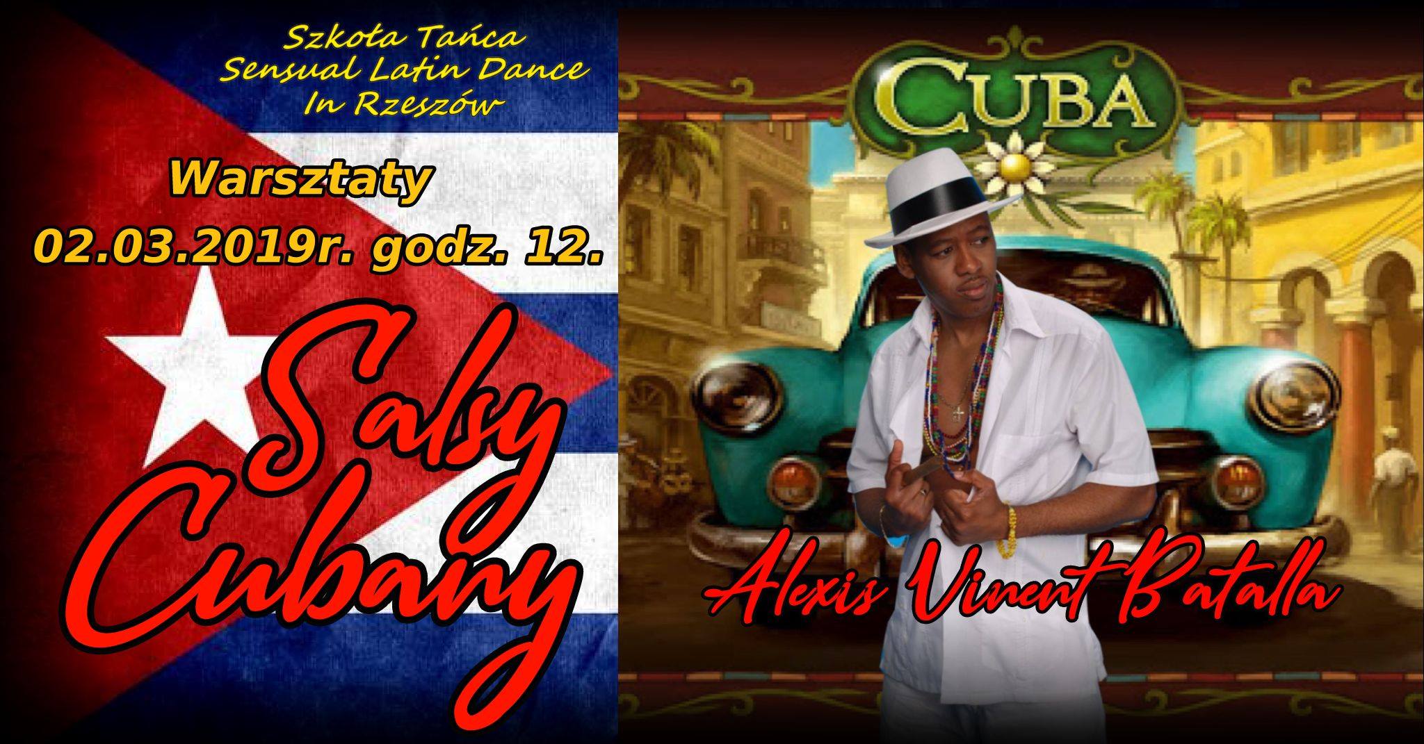 II Warsztaty Salsy z Alexis Vinent Batalla w Sensual Latin Dance