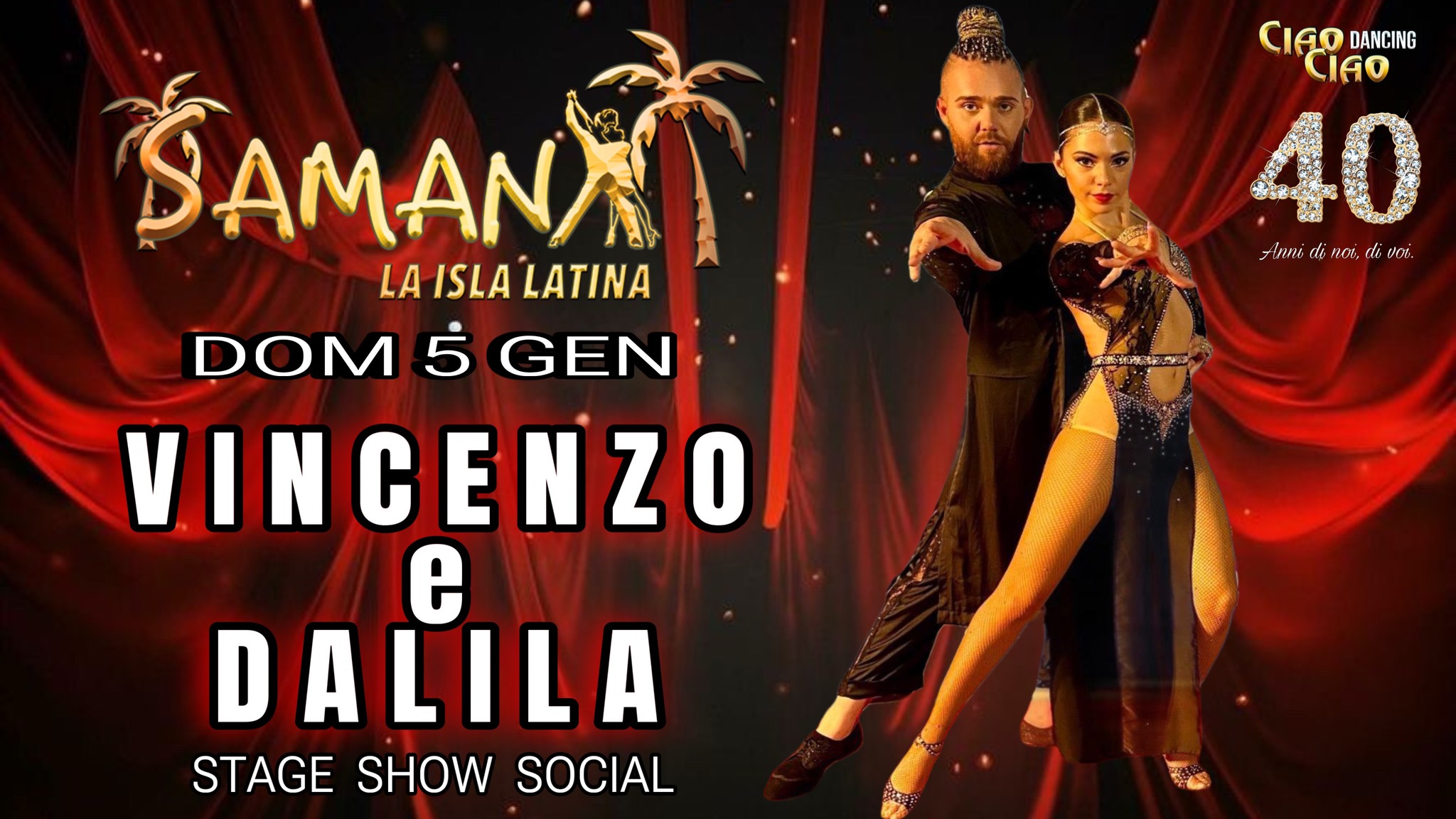 SAMANร Dom 5 Gen con VINCENZO E DALILA