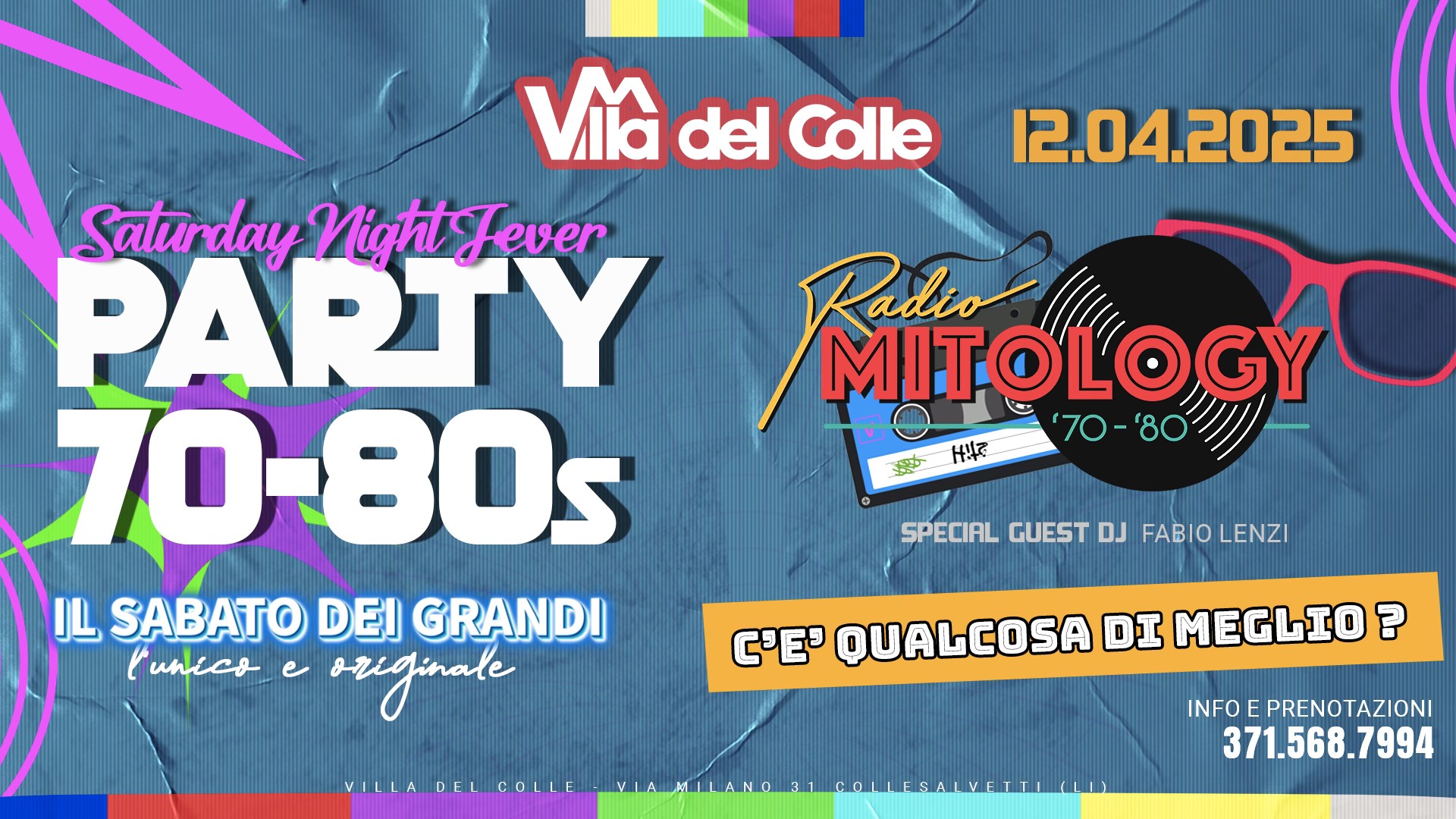 PARTY ANNI 70-80 con RADIO MITOLOGY