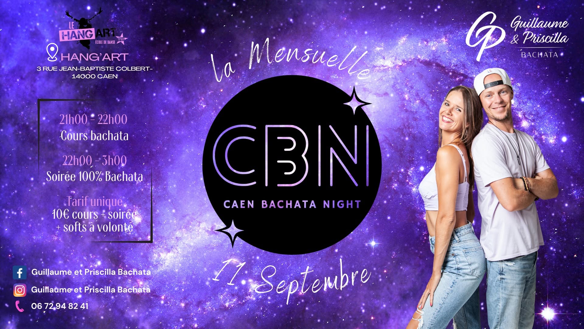 Caen Bachata Night - Soirée 100% Bachata