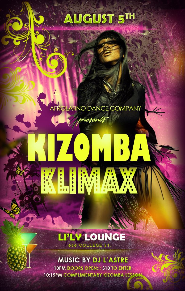 ★♫★ Kizomba Klimax Party - Friday August 5th , 2016 ★♫★