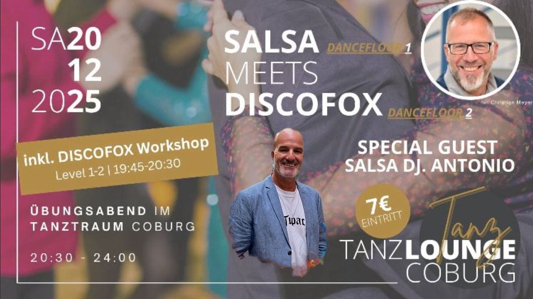 Weihnachts Special I Salsa meets Discofox mit DJ. Antonio