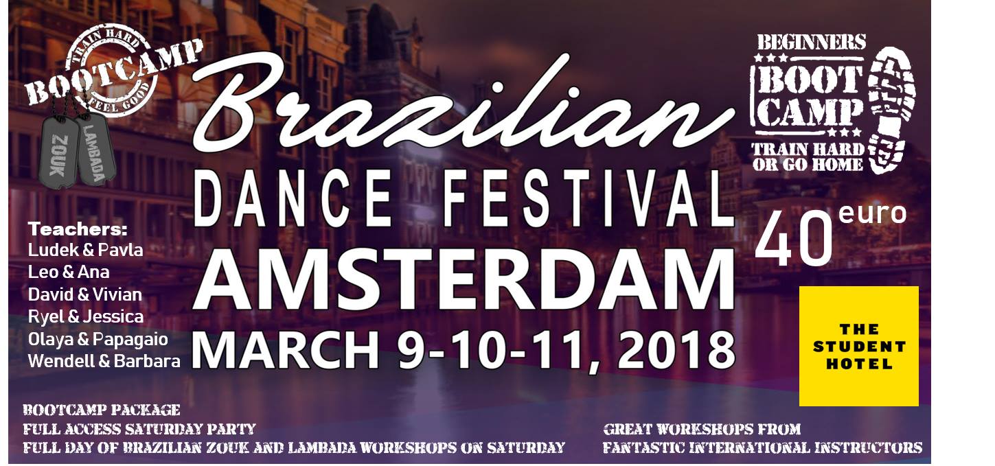 BDF Brazilian Zouk Lambada Beginner Bootcamp!