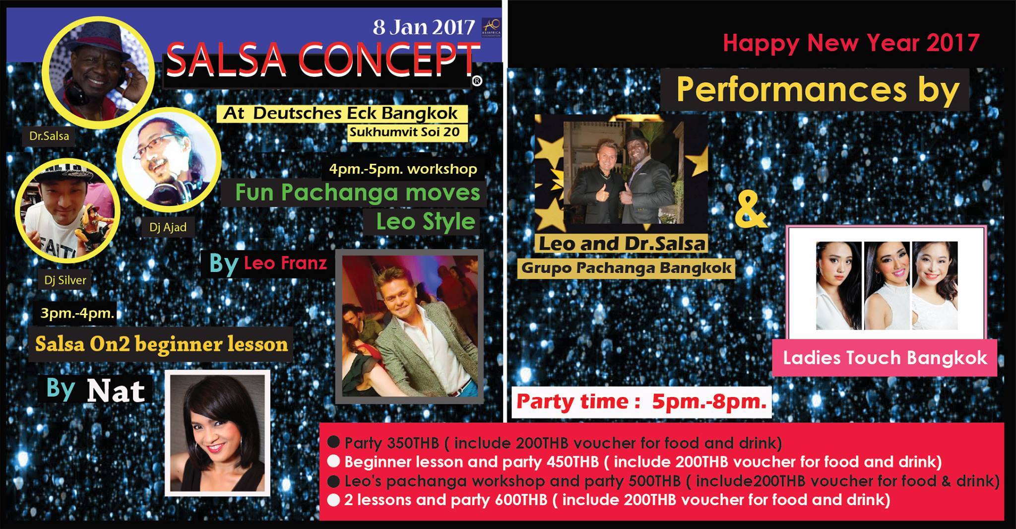 Salsa Concept New Year's Celebration 2017!