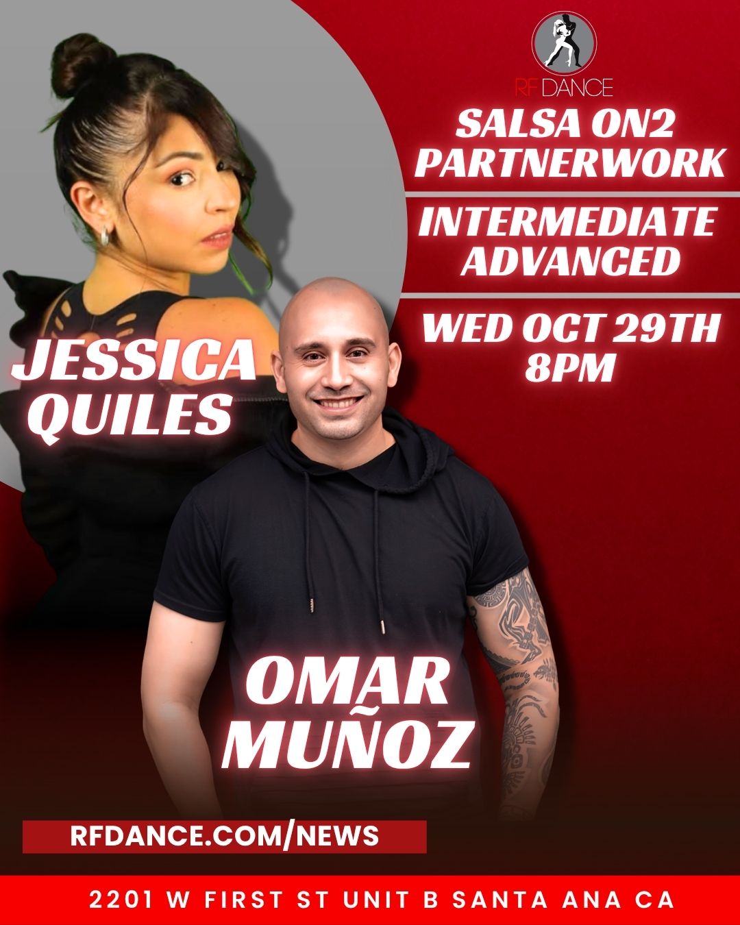 Intermediate Advance Salsa On2 Partnerwork