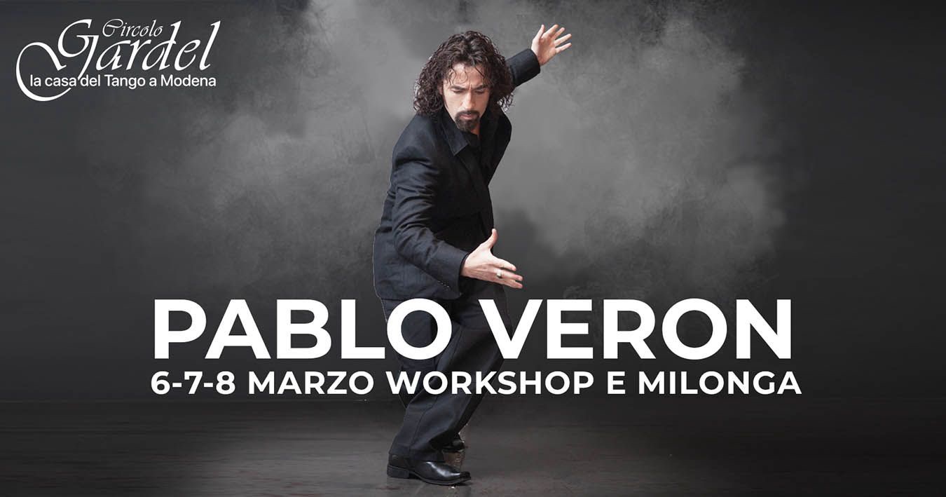 PABLO VERON - Weekend di studio intensivo al Gardel
