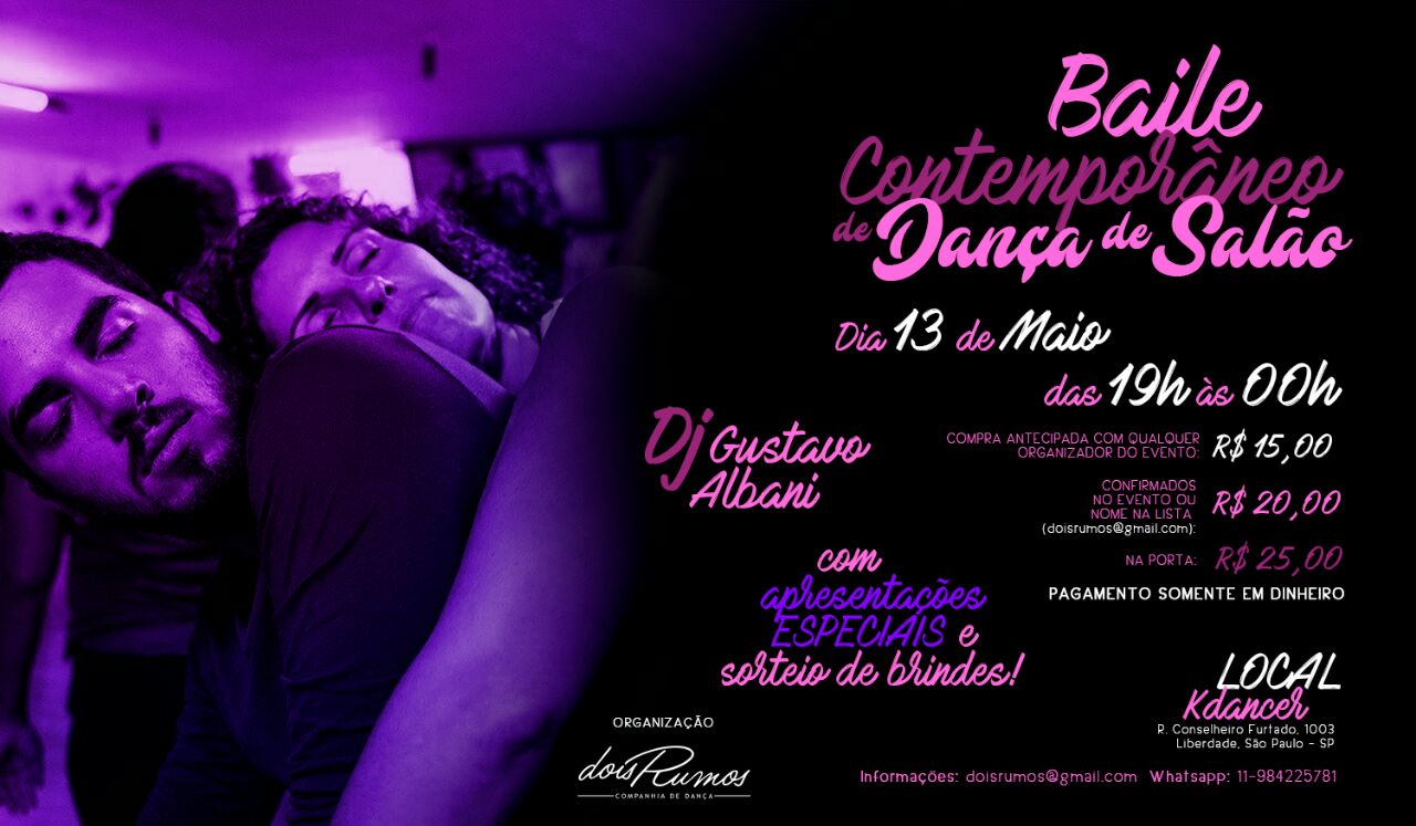 Baile Contemporâneo de Dança de Salão - Dois Rumos
