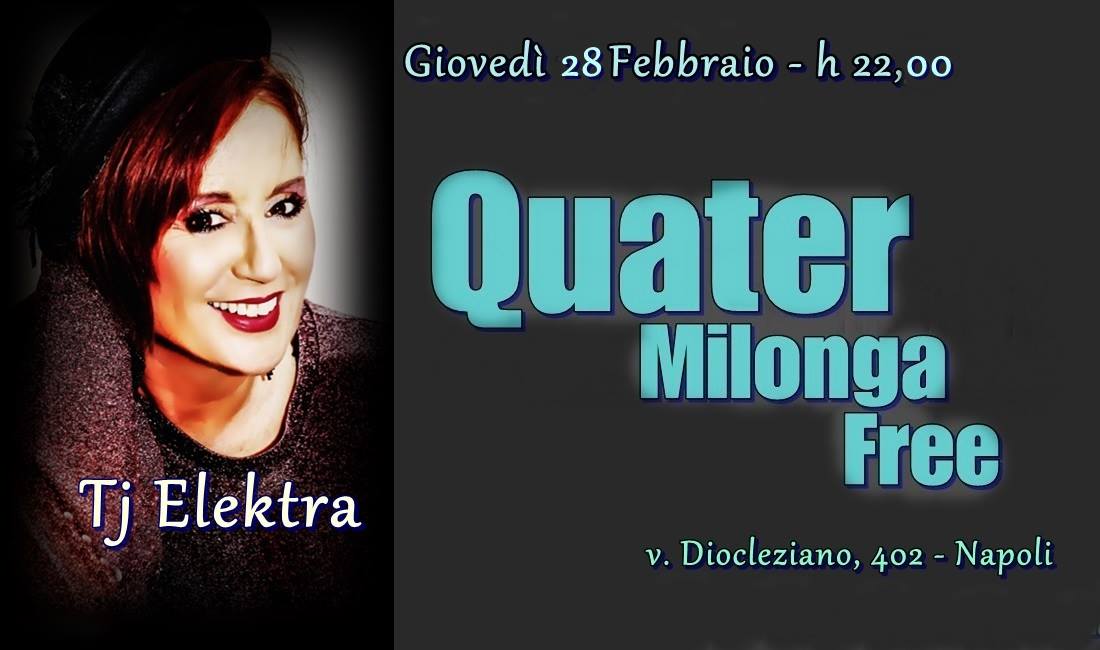 Giovedì_Free Milonga al Quater