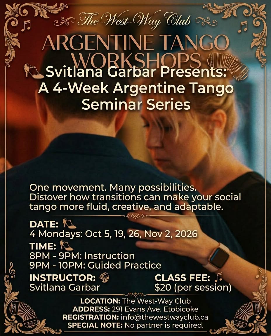 Argentine Tango Seminar Series