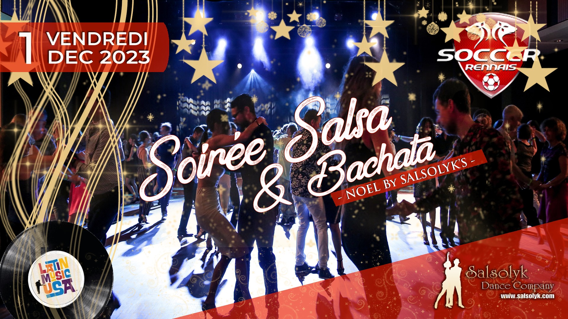 Soirée de Noël Salsa & Bachata by Salsolyk's