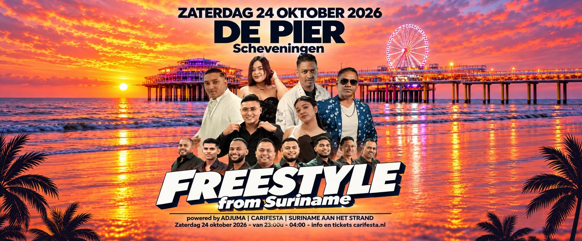 FREESTYLE uit Suriname op De Pier Scheveningen