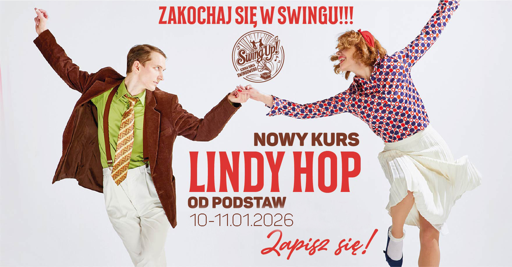 Białystok: zakochaj się w swingu! NOWY KURS Lindy Hop od podstaw.