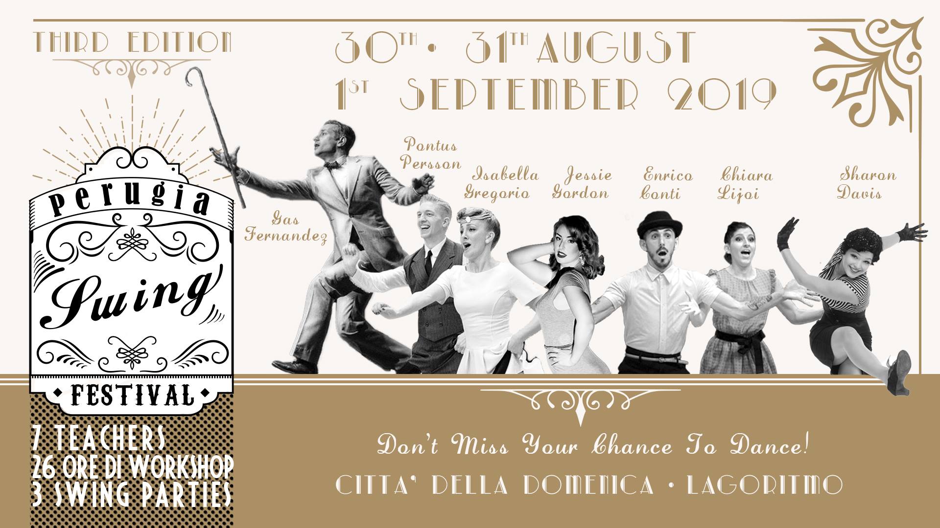✮Perugia Swing Festival 2019✮ 3rd edition