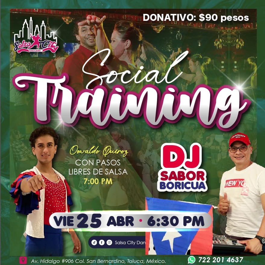 Social Training Abril by Salsa City Dance Academy