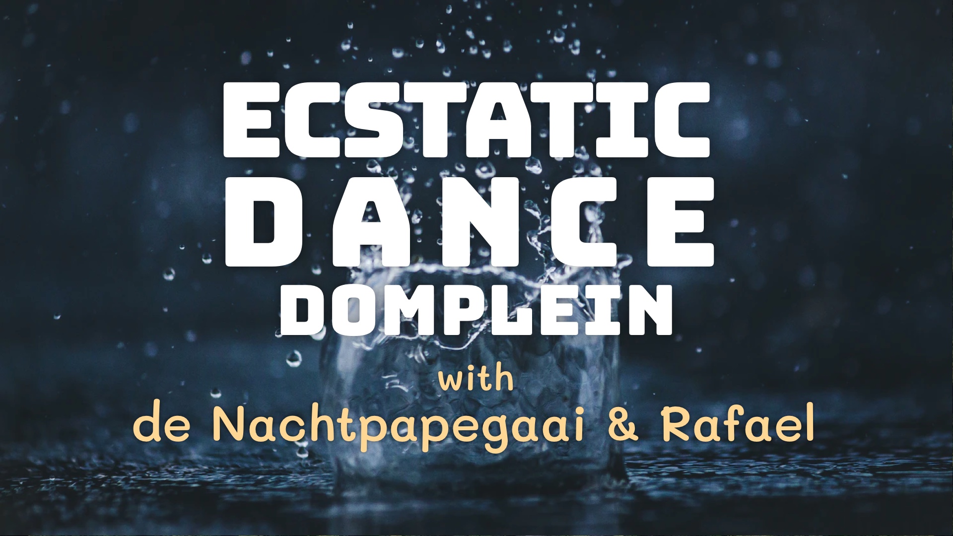 Ecstatic Dance Domplein - de Nachtpapegaai & Rafael