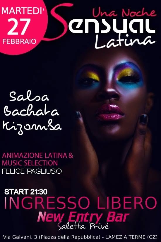 Una noche Sensual Latina - Salsa_Bachata_Kizomba