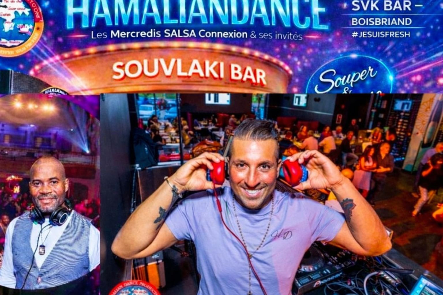 Les Mercredis SALSA CONNEXION AVEC HamalianDance Souvlaki bar boisbriand