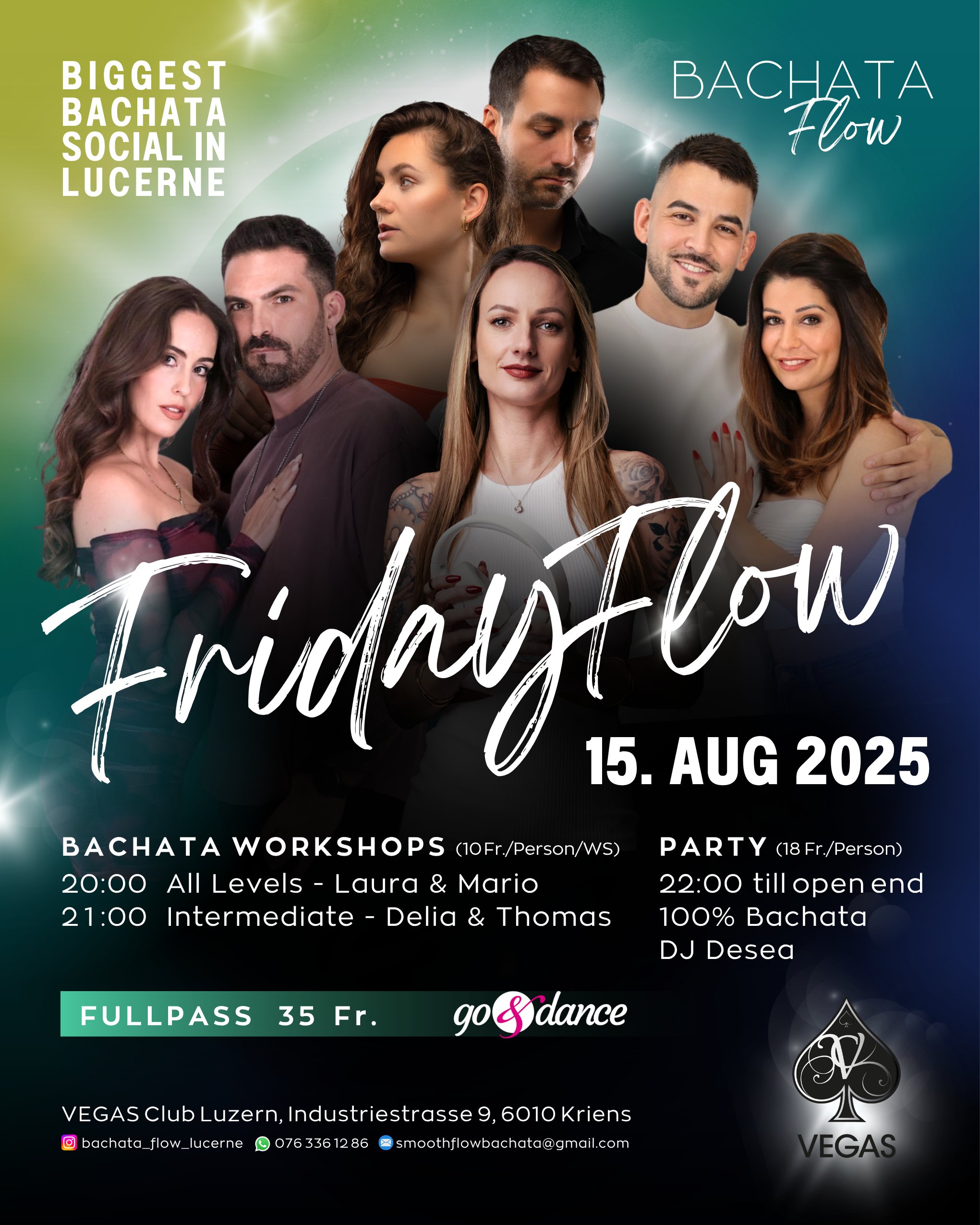 Friday Flow - Bachata Party Lucerne