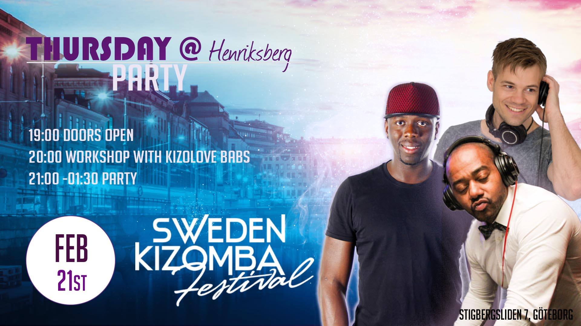 Sweden Kizomba Festival 2019- Thursday Party