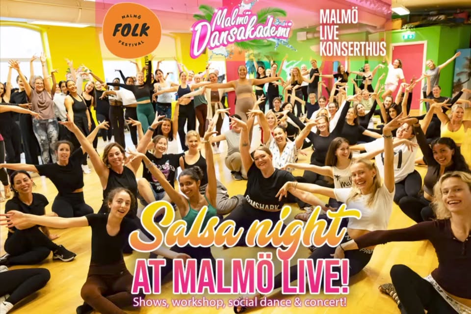 Salsa night at Malmö Live! 💃🏻✨