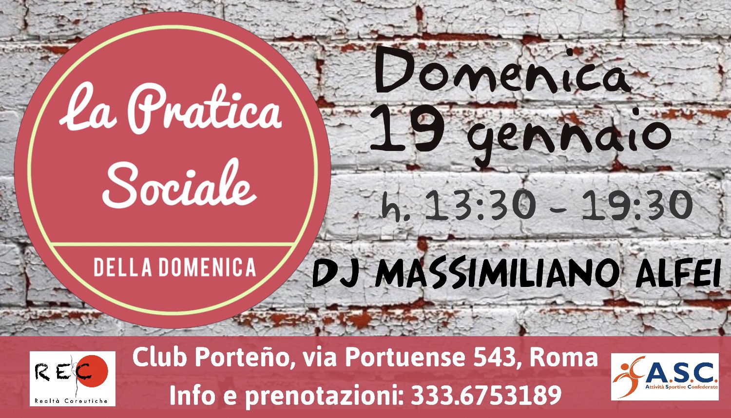 La Pratica Sociale di domenica 19 gennaio!