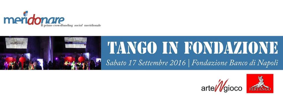 Tango In Fondazione sabato 17 settembre ArtINgioco