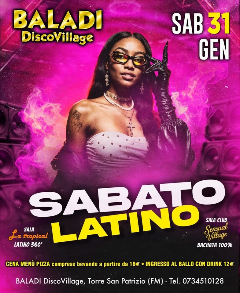 IL SABATO DEL BALADÌ - LISCIO + LATINO 💕