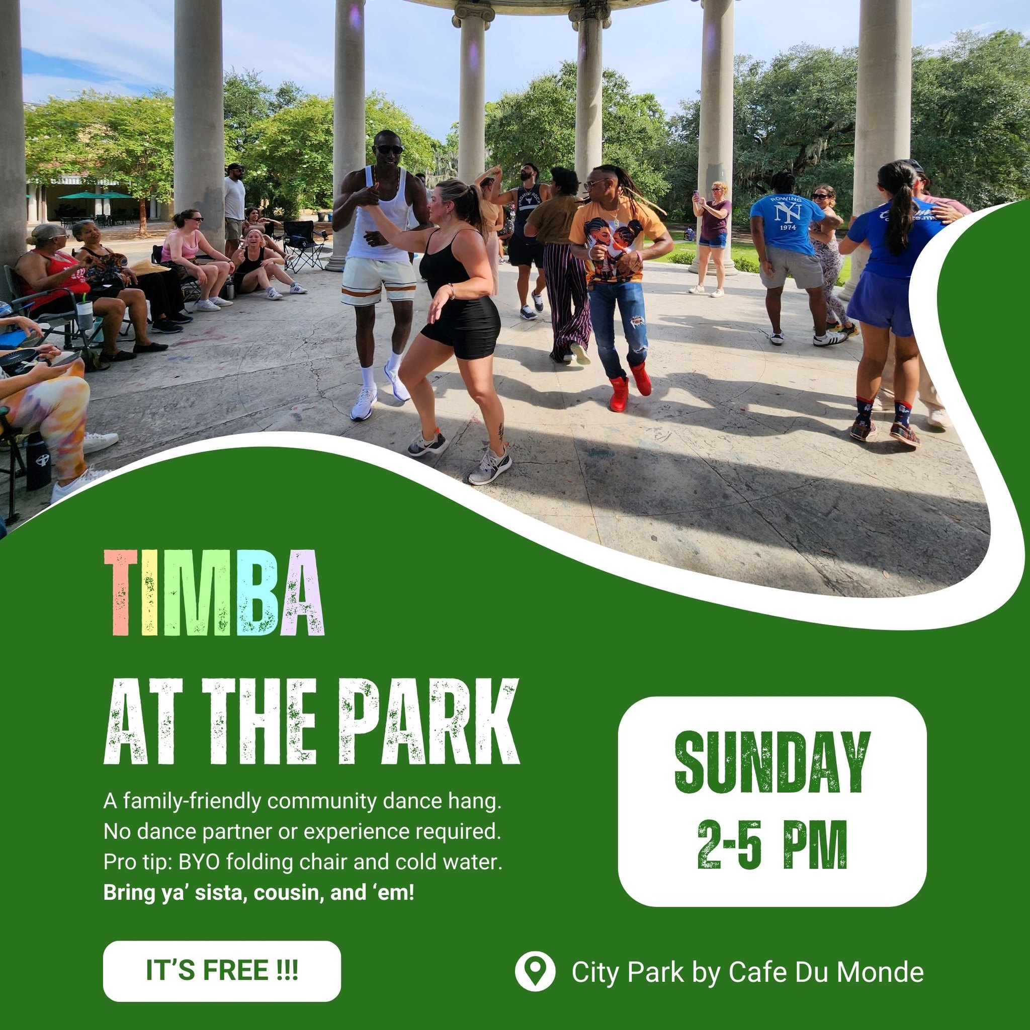 TIMBA AT THE PARK