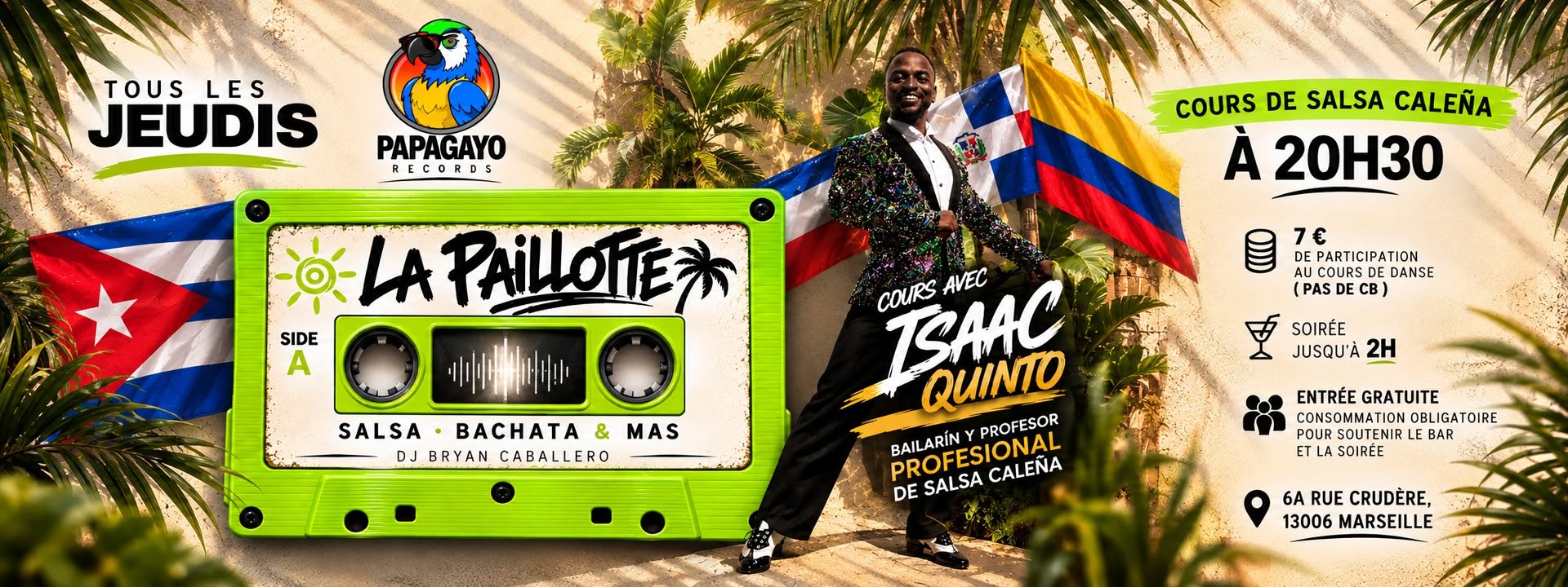 Les Jeudis Salsa & Bachata à La Paillotte