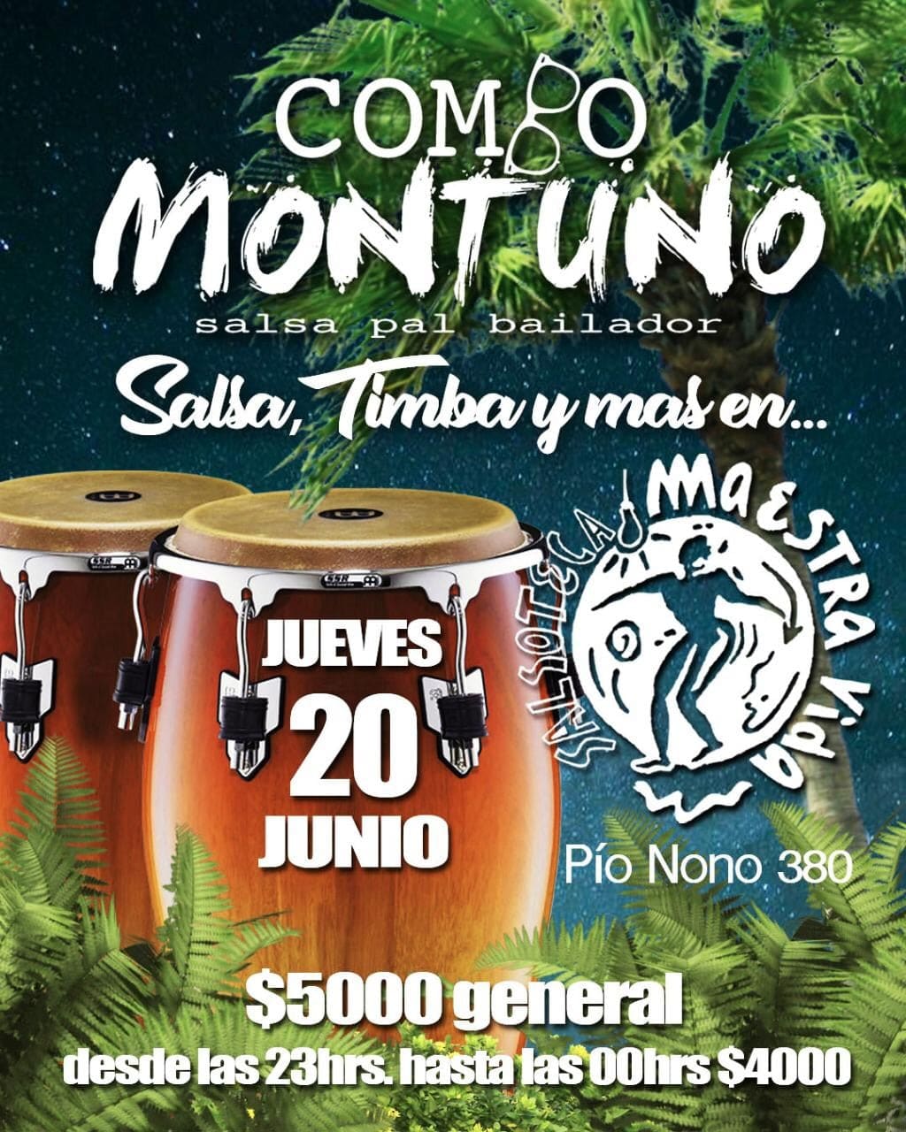 Combo Montuno en Maestra Vida