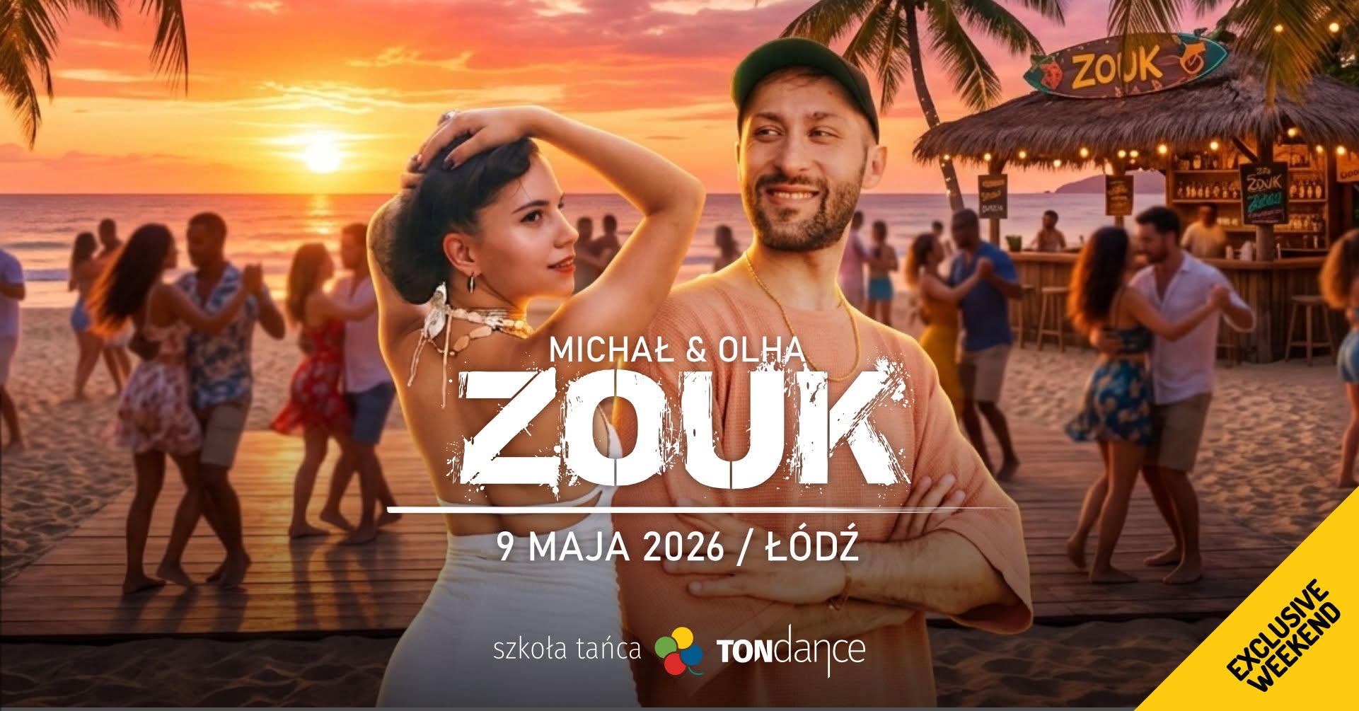 🔥 Warsztaty Brazilian Zouk z Olhą i Michałem w TONdance 🔥