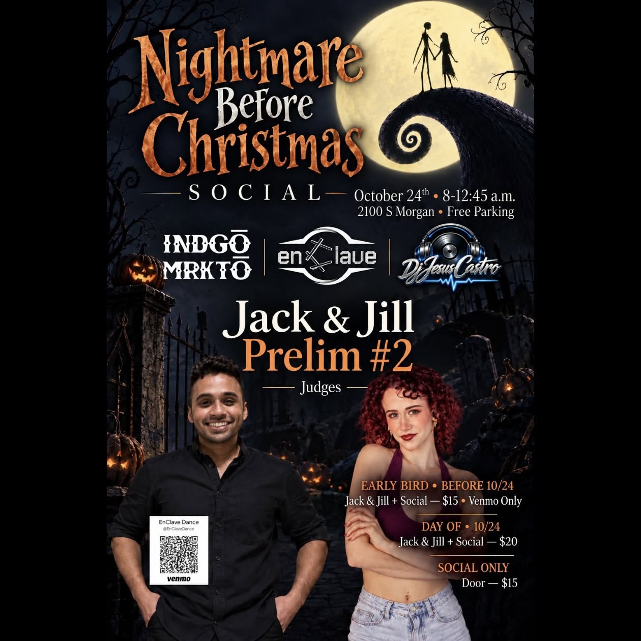 Nightmare Before Christmas Social at Indgo Mrkto